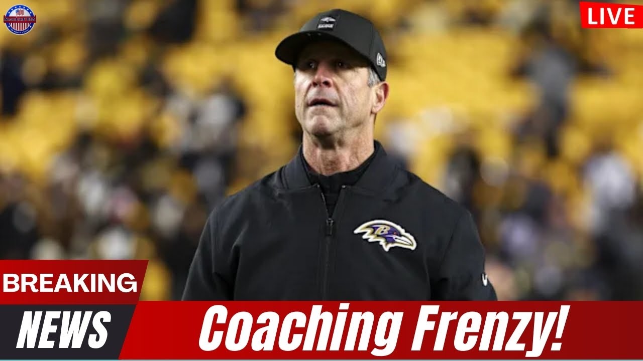 John Harbaugh Free Agency: Shocking NFL Coaching Frenzy!🔴 LIVE BREAKING NEWS