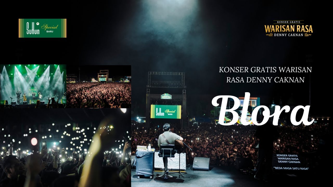 LIVE KONSER WARISAN RASA DENNY CAKNAN BLORA - Sukun Special Baru