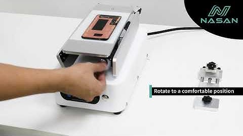 Nasan new manual separator NA-SP3 easy remove Samsung edge screen without midframe process video