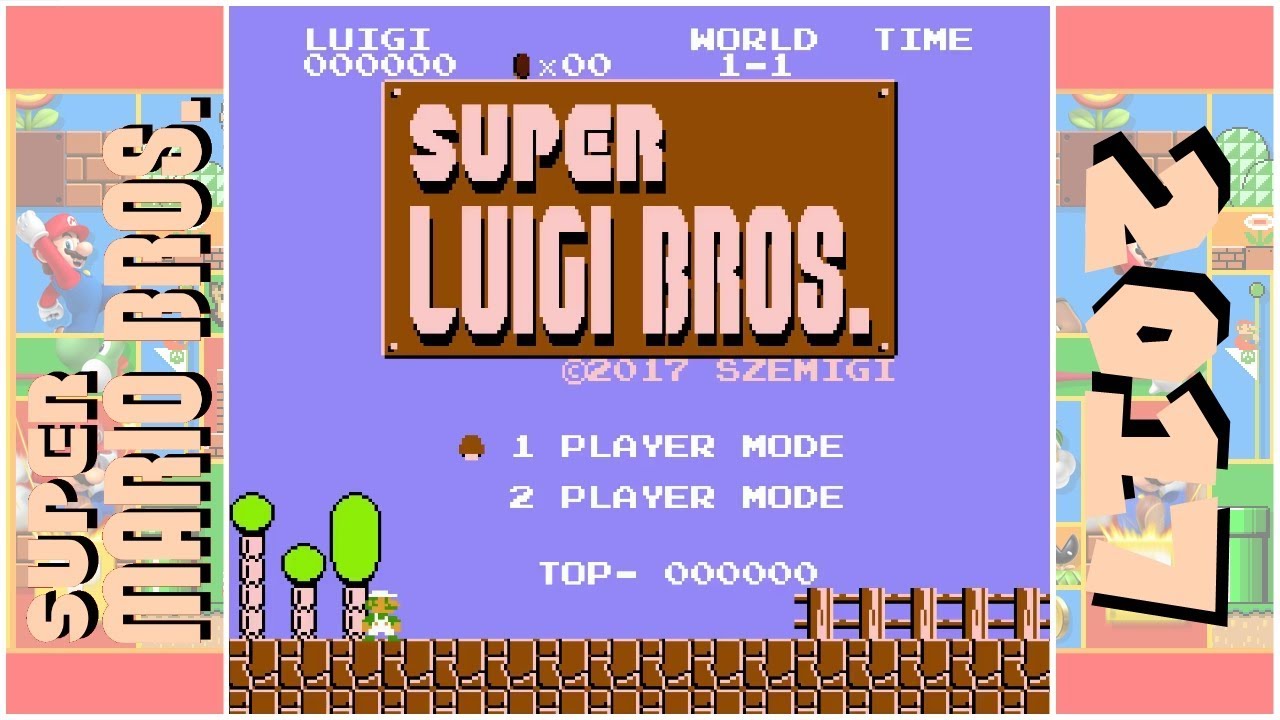 Super Luigi Bros. | Super Mario Bros. Hack