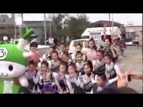 正智深谷　チア＋ダンス＋エイサー＋ふっかちゃん　深谷市　第2回華の宿場祭り2013
