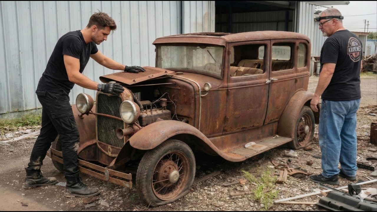 They Said It Would Never Run Again… 1931 FORD Model A Rescue!
