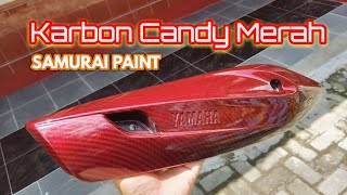Download lagu Celup Karbon Cover Knalpot Yamaha Mio Soul GT Candy Red Samurai Paint Celup Karbon Cover Knalpot Yamaha Mio Soul GT Candy Red Samurai Paint