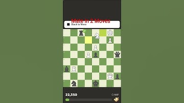 mate in 2 moves #chess #puzzle #chessgame #checkmate #chess.com