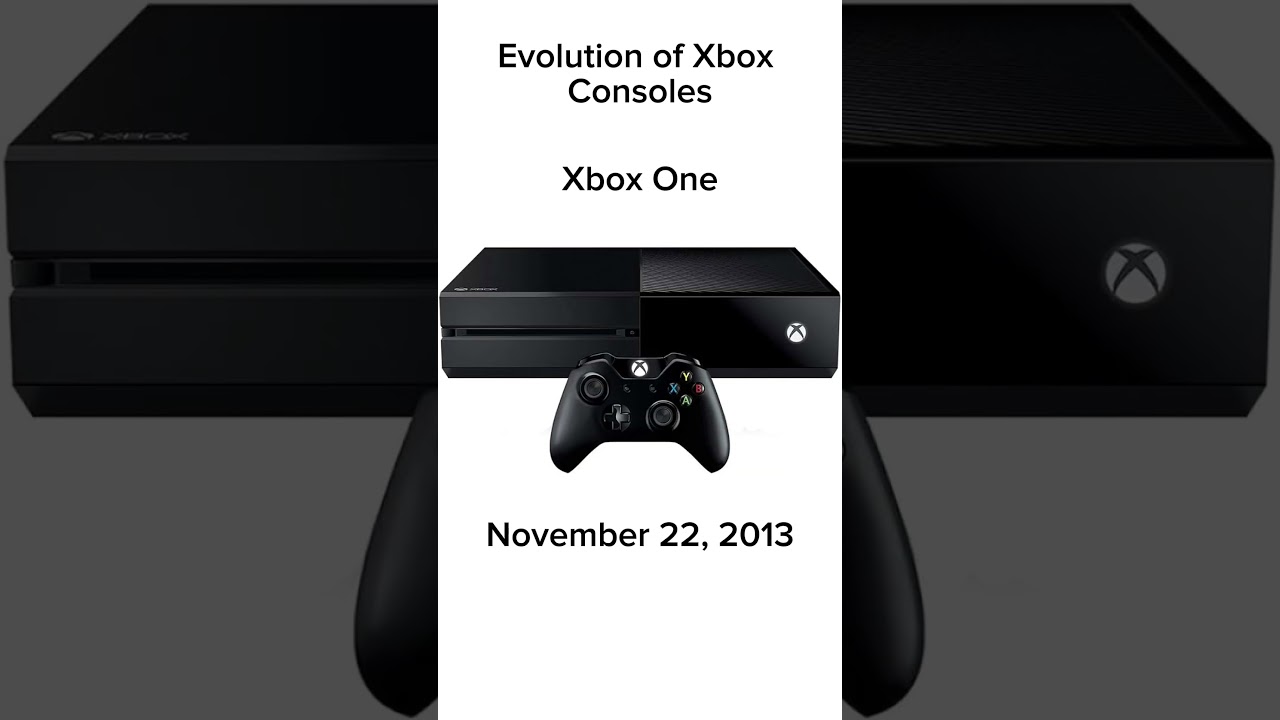 Evolution of Xbox consoles 