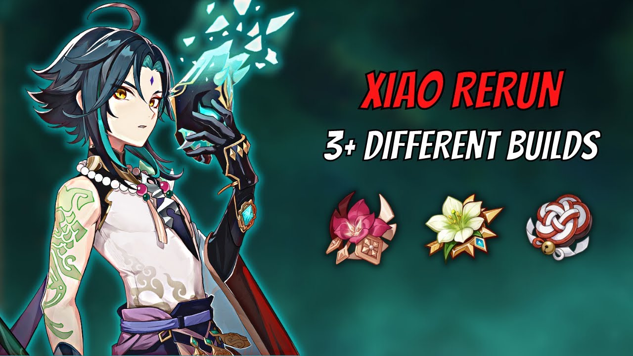 Xiao Rerun 3+ Different Builds! | Genshin Impact
