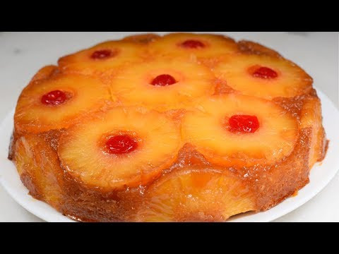 Moist, Delicious Pineapple upside down cake from scratch| Kitchenaid. 