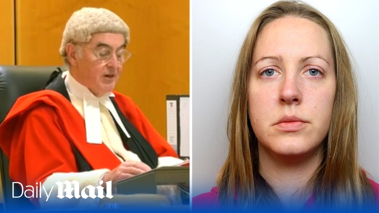 Lucy Letby sentenced to whole life order: Killer nurse will die in jail for murder of babies