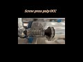 Machine 4: Heating Screw: Key to Efficient OCC Pulp Processing and Quality#recycled #shorts #pulpocc