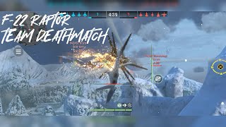 F-22 RAPTOR  TEAM DEATHMATCH - ICEBOUND SNOW | Metalstorm Gameplay