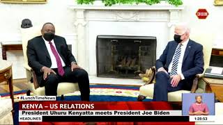 President Kenyatta, Biden hold significant White House meeting