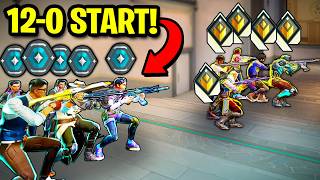 Can Radiants Beat Platinums with a 12-0 Head Start