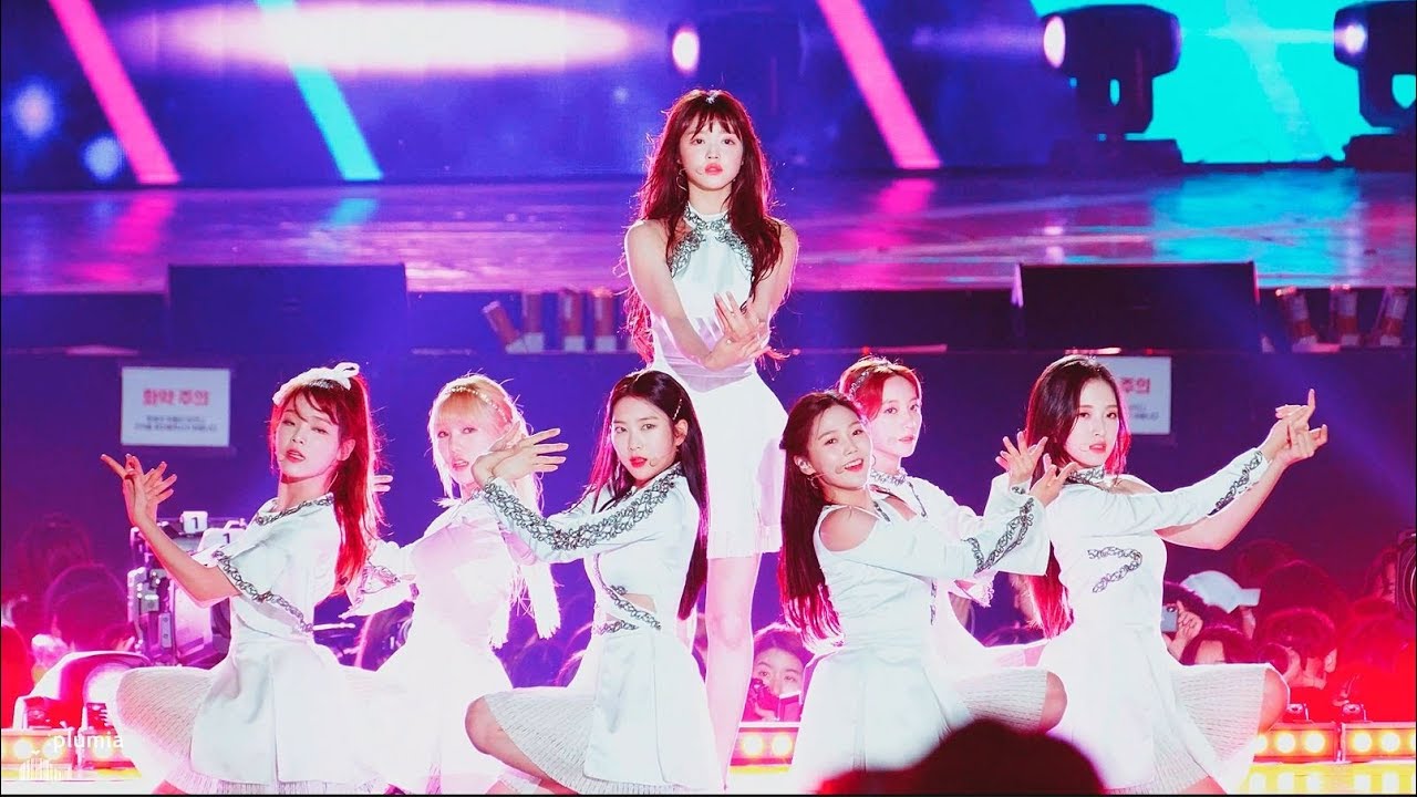 190518 오마이걸 OHMYGIRL : 불꽃놀이 Remember Me 보컬 직캠 @ 상암월드컵경기장 꿈콘 Dream Co_ncer t (4K 60P)