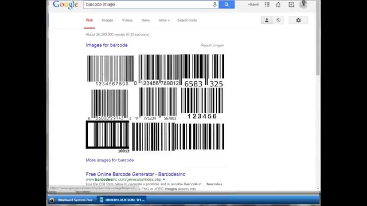 Barcode scanning with Windward System Five - YouTube