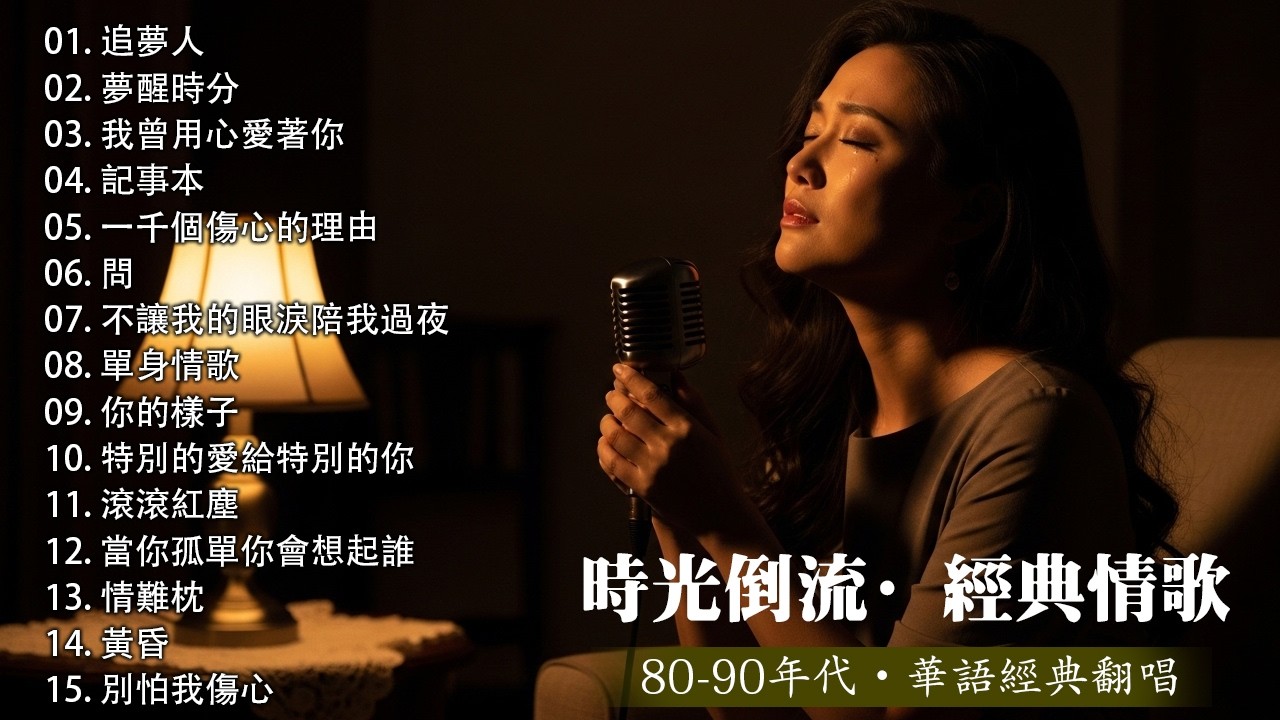 為什麼以前的歌總是這麼痛?💔【百聽不厭】【追夢人, 夢醒時分, 我曾用心愛著你, 一千個傷心的理由】『2026年 AI 修復版 』獻給心裡藏著 ...