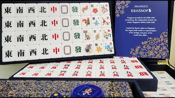 Unboxing Singapore Airlines Limited Limited Edition Mahjong Set