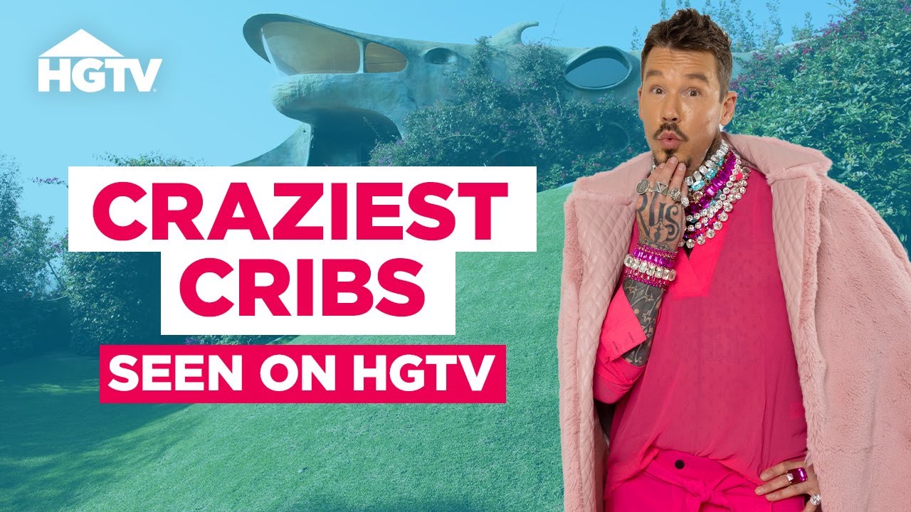David Bromstad Reveals the Craziest Cribs EVER Seen 🏡 | HGTV - YouTube