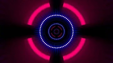 [4K] Purple Red Neon Tunnel VJ Loop | Screensaver | Background Video