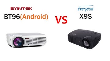 Projector Review BT96 Android vs Everycom X9S