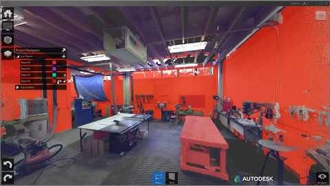 Autodesk ReCap 360 - Point cloud viewing editing video