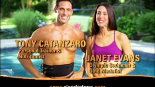 Slendertone System Ab Belt Commercial With Janet Evans 2012 30 Seconds
