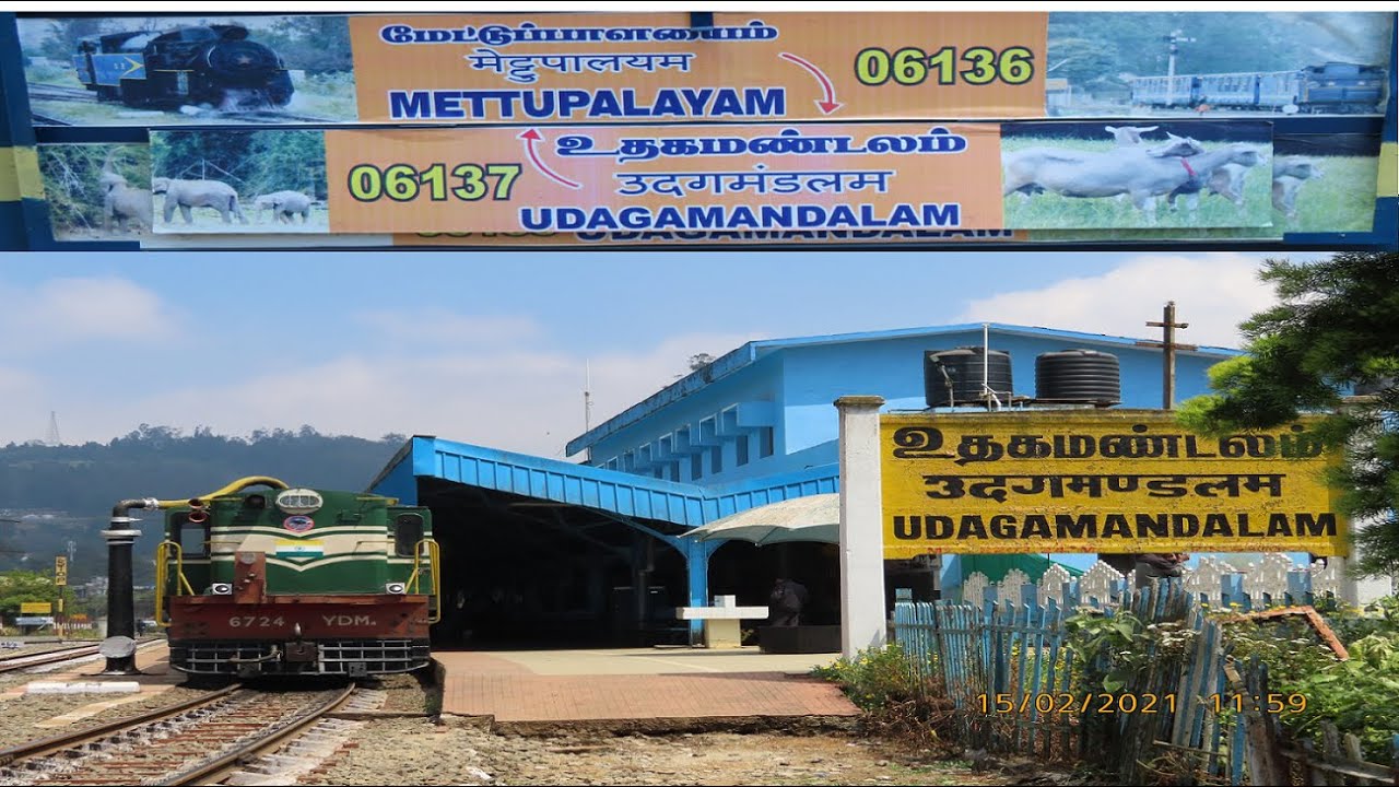 mettupalayam to ooty train journey