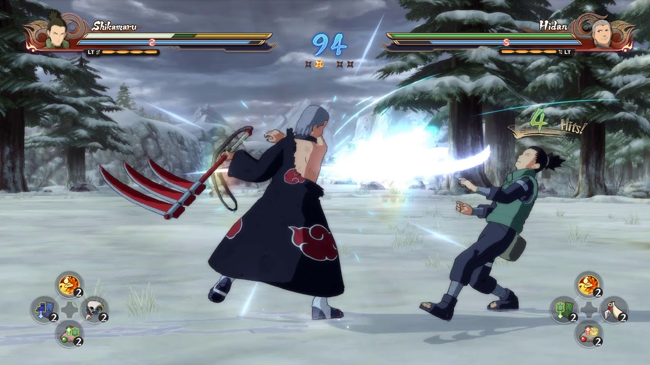 🎮 Shikamaru Nara vs Hidan 奈良シカマル VS 飛段 Naruto Shippūden Ultimate Ninja Storm 4 🎮 YouTube