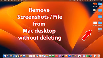 How to remove folder from desktop without deleting mac