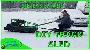 Homemade Track Sled Build (Way Easier Than You Think!)
