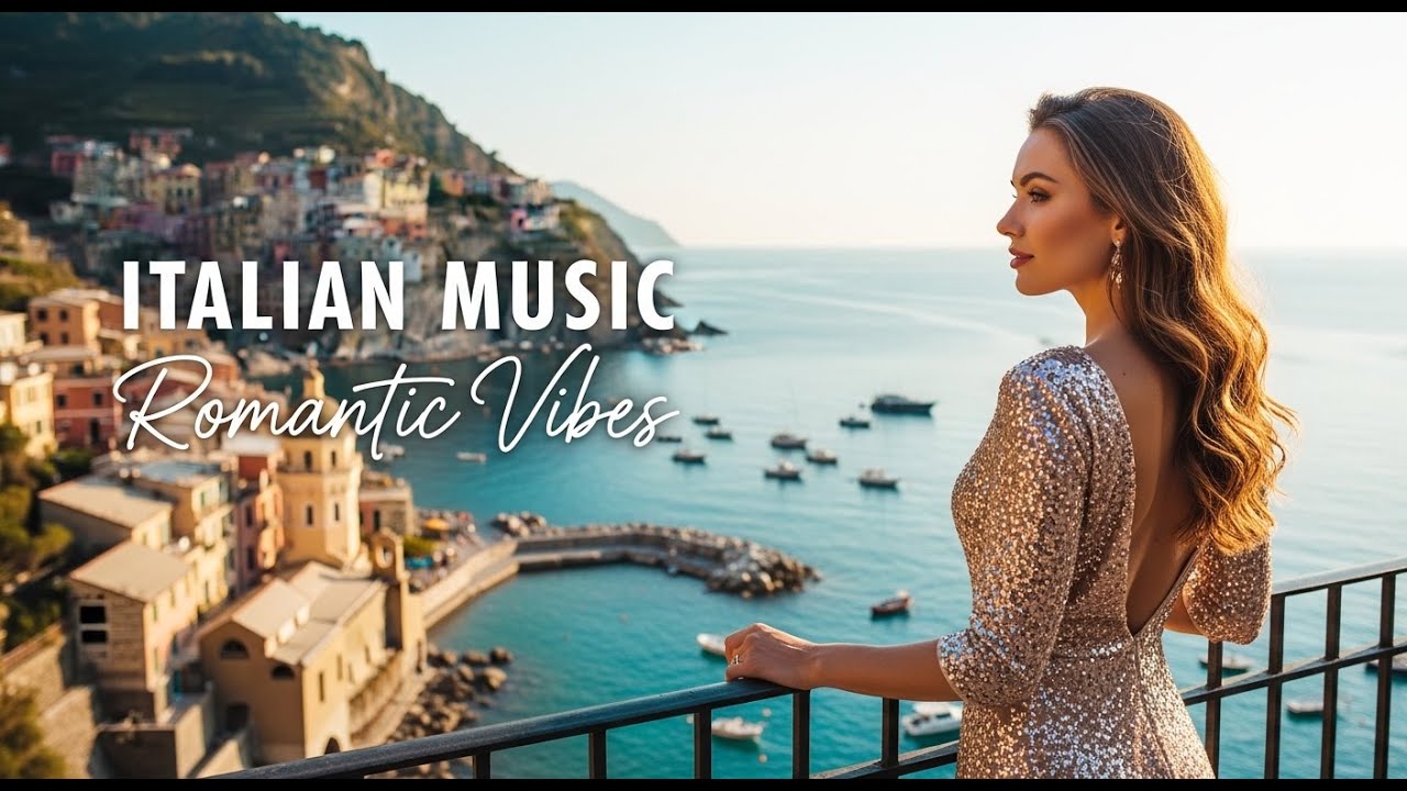 Mediterranean Coastal Music & Italian Chill 🌊☀️ Scenic Ocean Views & Dreamy Relaxation