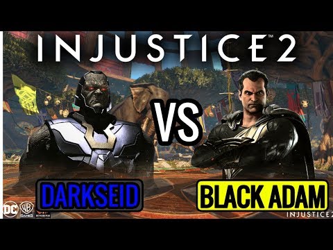 INJUSTICE 2 - DARKSEID VS BLACK ADAM!