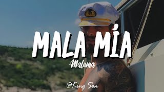 Maluma - Mala Mía Letra