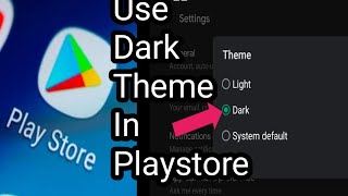 How to use dark mode in google playstore #shorts #ScientificAndroid | Dark Theme In Playstore. screenshot 5