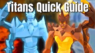 Royal Titans Quick Guide OSRS
