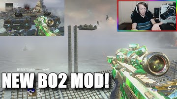 OUT OF THE MAP TRICKSHOTTING ON BO2! (NEW MOD)