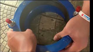 How to Fit HDPE, GI, PVC, PPR Pipe to Sleeve Type Coupling STC