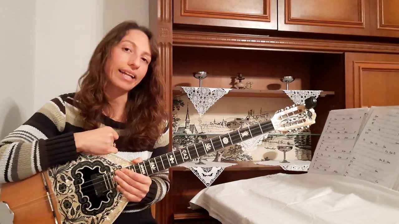 Τετράηχα. Konstantina bouzouki lessons YouTube