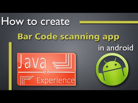 How to create a Bar code scanning app in Android - YouTube