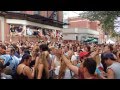 German fans celebrate World Cup victory in Harvard Square