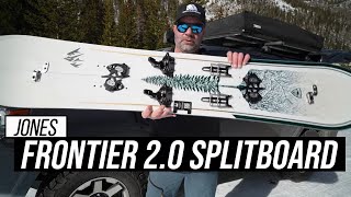 Jones Frontier 2.0 Splitboard Review - New Shape And Flex For 2026