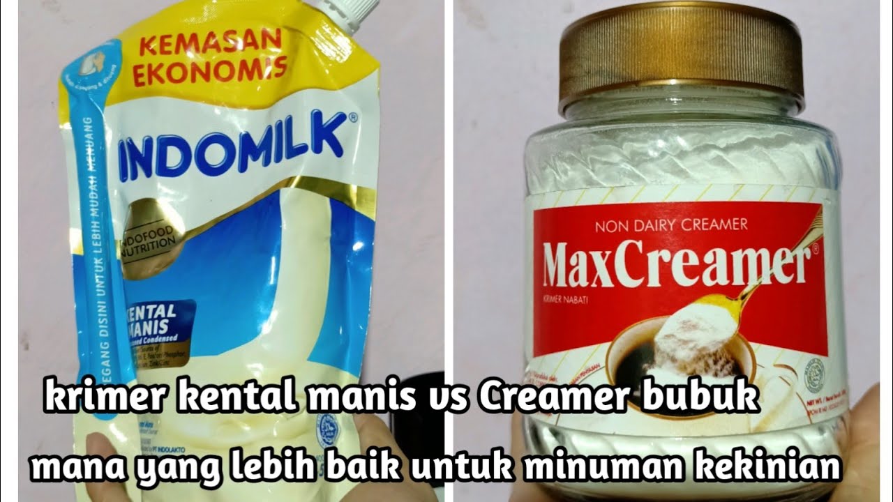 antara Creamer bubuk vs SKM, mana yang lebih enak dan worth it untuk