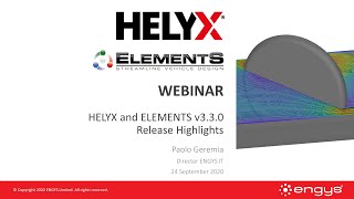 HELYX and ELEMENTS v3.3.0 Release Highlights