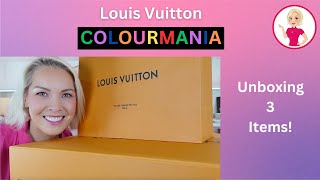 Louis Vuitton Colourmania! Unboxing 3 Items!