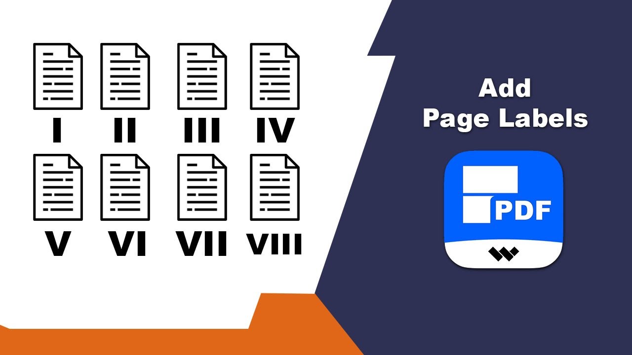Pdf Key Labels How to Insert and Format Page Labels in a PDF File in Wondershare ...