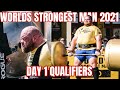 Worlds Strongest Man 2021 | Day 1 Qualifiers