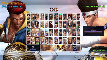 KOF XIV Nelson Vs Level 4 CPU Joe