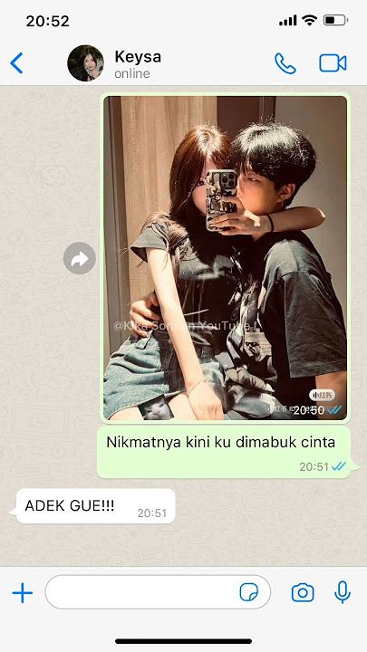 #pov Pacar lo direbut #alternativeuniverse #chat #au #chatting #fakechat