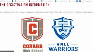 Course Selection Video Hall High School