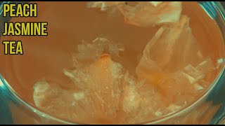 Peach Jasmine Tea Fresh Peach Jasmine Chinese Tea Recipe Healthy Tea Peach Fruit Tea Recipe