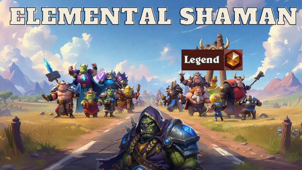 Hearthstone Elemental Shaman  | Road to Legend | Returning Player (Part 6/7)